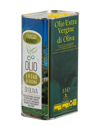 Olio Extra Vergine di Oliva bottiglia in lattina 1L - Filtrato