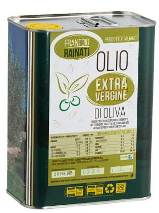 Olio Extra Vergine di Oliva bottiglia in lattina 2L - Filtrato